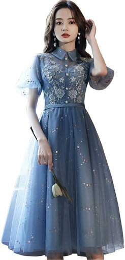 レディース パーティードレス ドレス ワンピース ミドル丈ドレス 宴会ドレス 結婚式ドレス チュールワンピース エレガント フォーマル 花柄 刺繍 立ち襟 星柄 演奏会 パーティー デート 卒業式 日 レディース パーティードレス ドレス ワンピース ミドル丈ドレス 宴会ドレス 結婚式ドレス チュールワンピース エレガント フォーマル 花柄 刺繍 立ち襟 星柄 演奏会 パーティー デート 卒業式 日