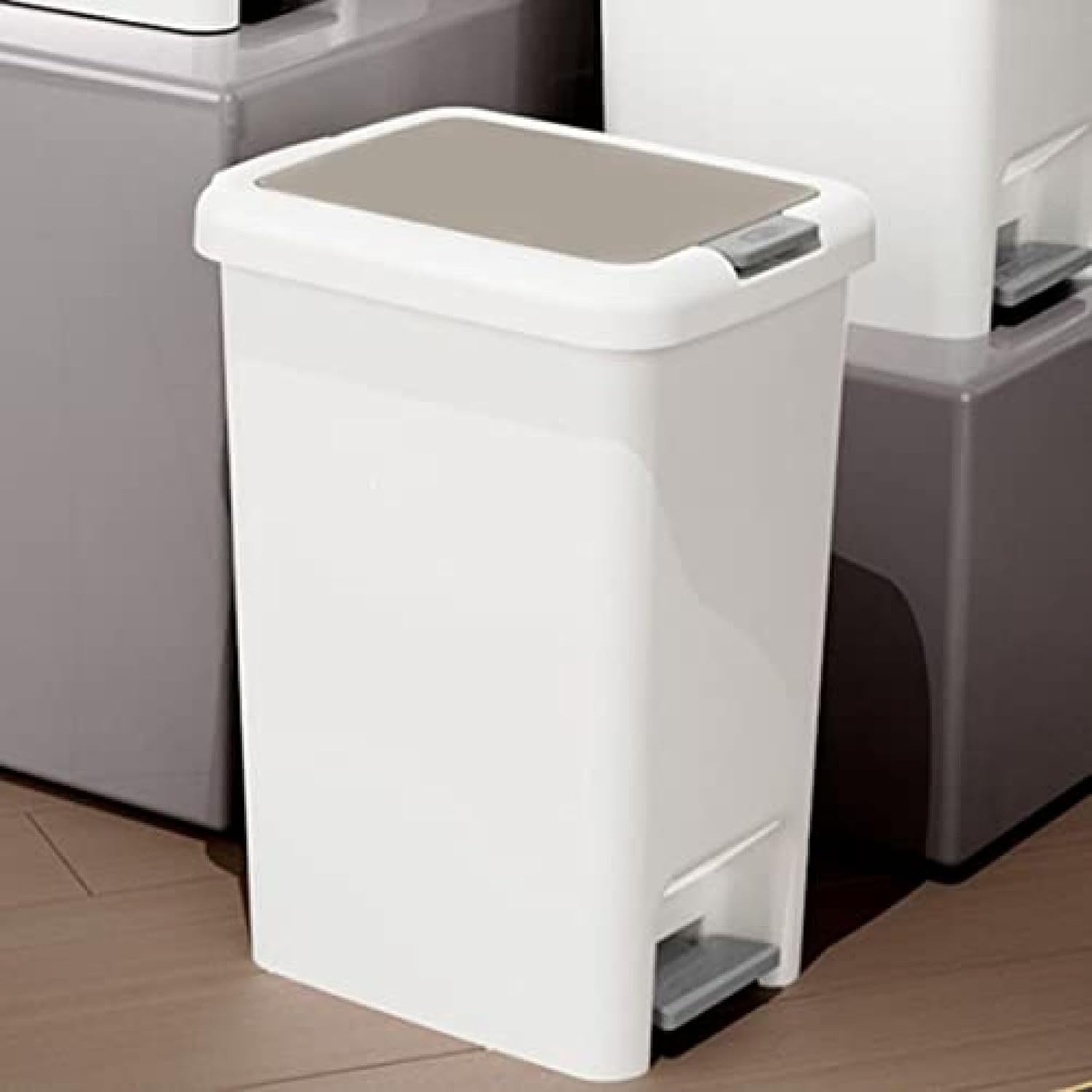ゴミ箱 ペダル おしゃれ は無臭で密閉 ゴミ箱 スリム キッチン ふた付き ペダル 分別 ペール トラッシュボックス ペダル式 洗面所用 リビングルーム リビングルーム ダストボックス トラッシュカン