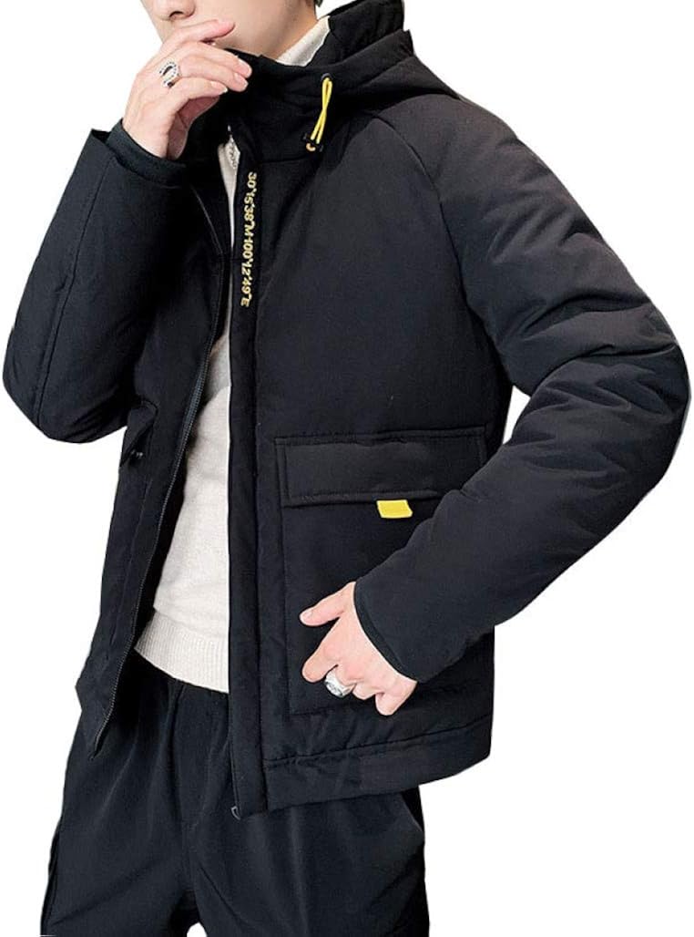 メンズ ダウンジャケット 冬服 厚手 防寒 暖かい 防寒 ダウンコート 中綿コート シ...