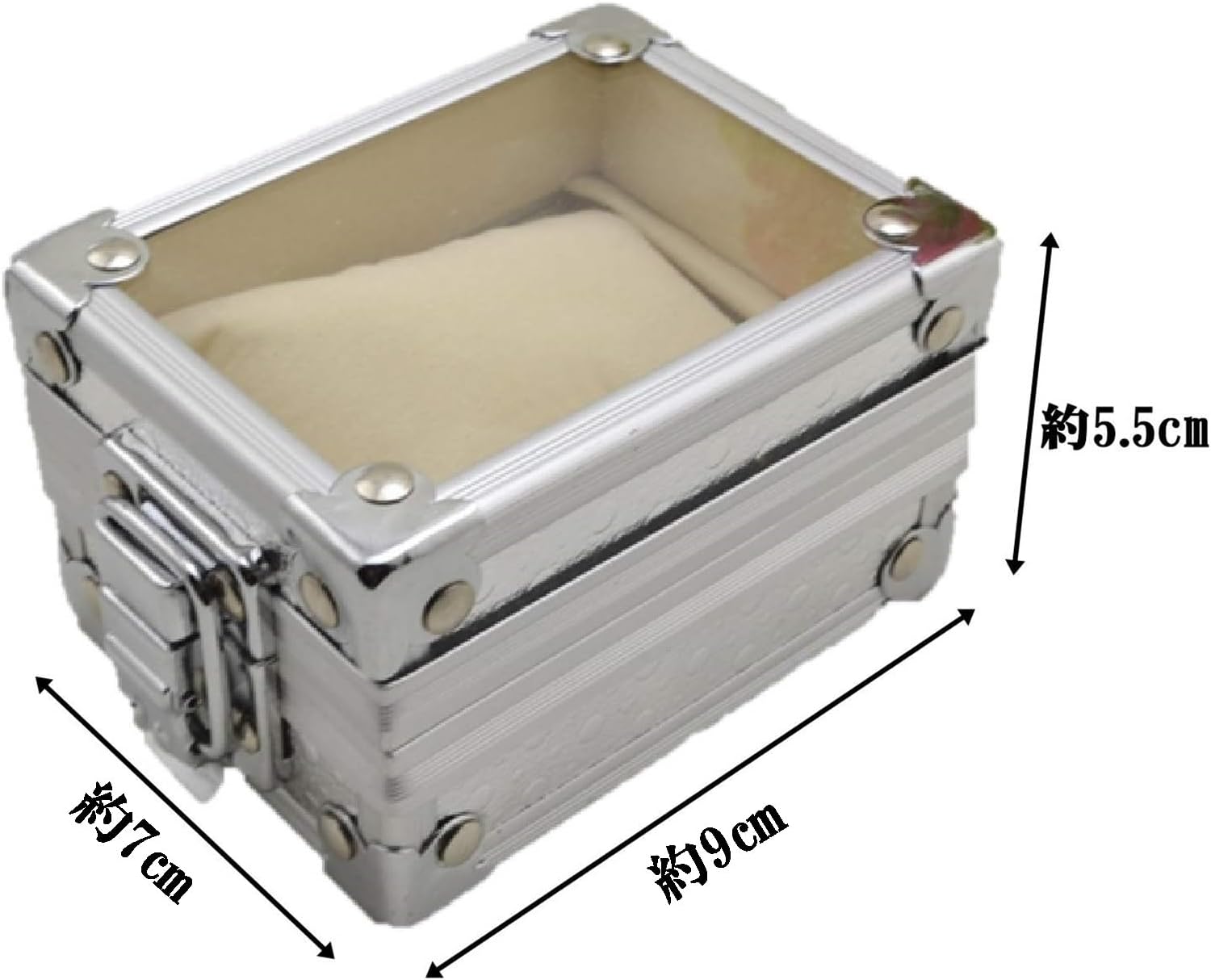 腕時計収納ケース 腕時計ケース アルミ製時計ケース 腕時計 時計 収納 アルミ製時計コレクションケース 腕時計コレクションケース 時計 収納ケース 腕時計 保管 時計収納 収納 ケース 1本用
