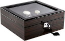 腕時計ケース 木製 腕時計ボックス コレクションケース ディスプレイケース ウォッチボックス プレゼント 質感 収納ボックス アクセサリーケース 時計保管 展示...