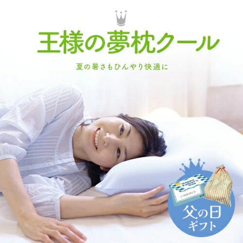 【専用カバープレゼント】【王様の夢枕公式】 王様の夢枕クール メーカー正規品 枕 肩こり いびき ストレートネック 横向き 横向き寝 洗える 首 痛み ヘルニア 首こり 頸椎 おすすめ 睡眠の質 改善 安眠 仰向け よく 眠れる 熟睡 王様の枕 日本製 人気 プレゼント ギフト