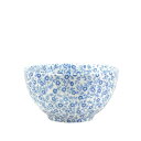 **バーレイ 英国食器 Burleigh ブルーフェリシティ シュガーボウル 小 花柄/カフェオレボウル/おしゃれ/かわいい/おすすめ