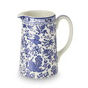 バーレイ 英国食器　Burleigh　リーガルピーコック タンカードジャグ 568ml　水差し/花/陶器/孔雀 その1