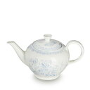 バーレイ 英国食器 Burleigh ブルーアジアティックフェザンツ ティーポットL 800ml 花柄/おしゃれ/陶器/おすすめ/かわいい