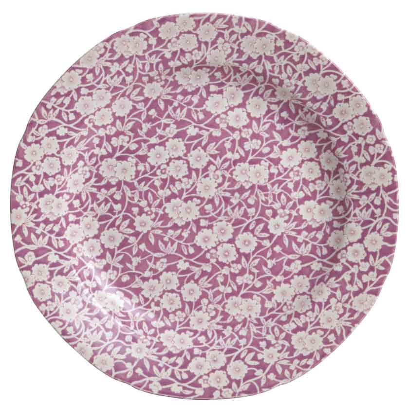 バーレイ 英国食器 Burleigh ブロッサムキャリコ プレートL 26.5cm /Burleigh/英国製/お皿/花柄/料理/おしゃれ/かわいい