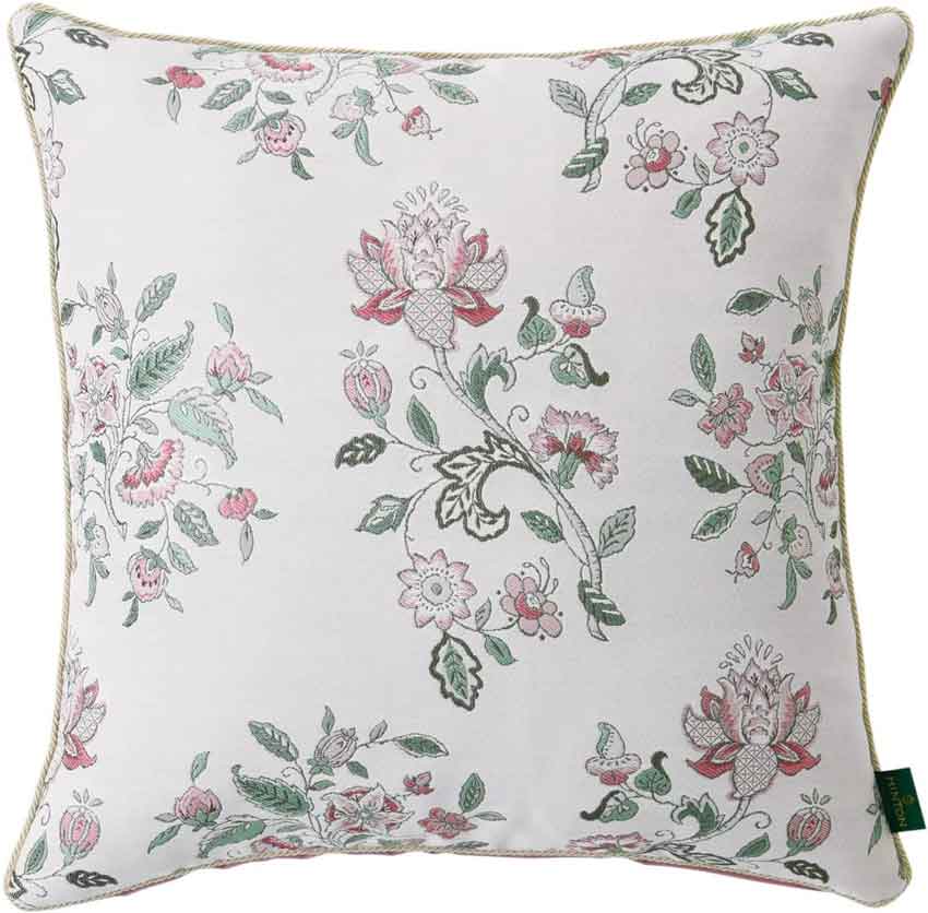 MINTON（ミントン） クッションカバー ハドンホール ゴブラン織り（ピンク） 45×45cm　クッションカバー 春夏新作 ミントンMINTON 45cm 日本製 クラシカル