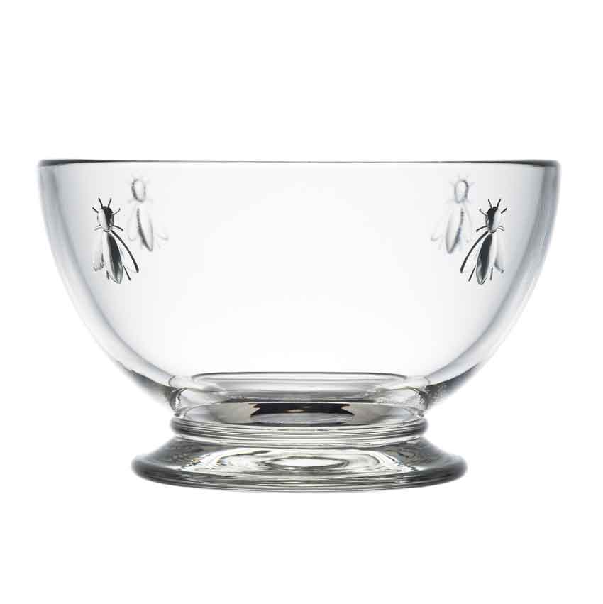 La Rochere ラ・ロシェール アベイユ ボウル 径13.5cm　/フランス製/ミツバチ/ナポレオン/レトロ/ガラ..