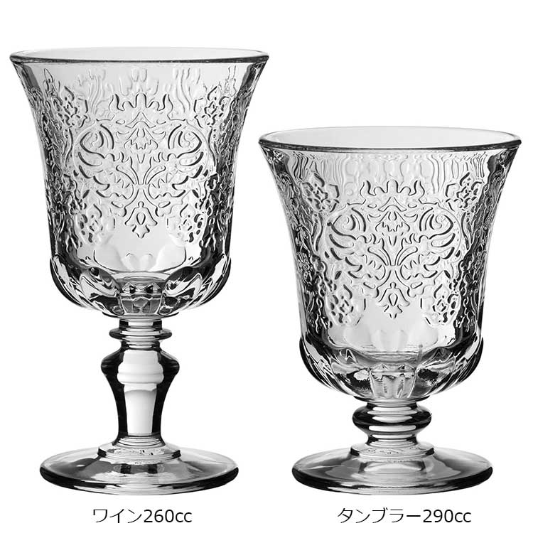 *La Rochere(ラ・ロシェール) アンポワーズ ゴブレット 290cc ///ガラス フランス 中世 アンティーク調 聖杯 ostuni-10004809 オストゥーニ(インテリア雑貨) サンプル画像3
