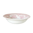 バーレイ 英国食器 Burleigh ピンクアジアティックフェザンツ スープボウル 20.5cm 花柄/おしゃれ/陶器/かわいい/おすすめ