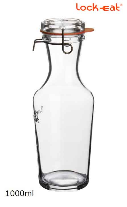 Luigi Bormioli ルイジボルミオリ Lock-eat カラフェ　1000ml　デキャンタ/水差し/レトロ/シック/エレ..