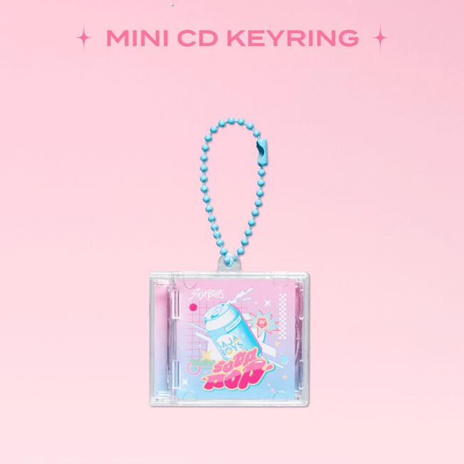 ミニCDキーリング「Soda Pop」NETFLIXシリーズ「K-POPデーモンハンターズ」公式ライセンス商品
