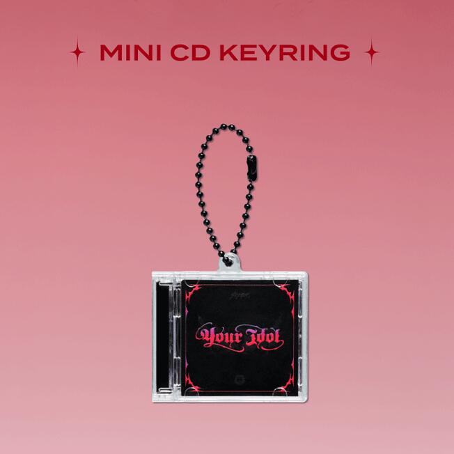 ミニCDキーリング「Your Idol」NETFLIXシリーズ「K-POPデーモンハンターズ」公式ライセンス商品