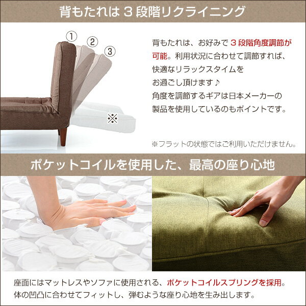 となる 1人掛ハイバックソファ(布地)ローソファにも、ポケットコイル使用、3段階リクライニング 日本製|lemmik-レミック-+不織布マスク(5枚入) おすすめ 人気 ポイント 20倍 おしゃれ 誕生日 グレー