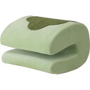 【おすすめ・人気】挟んで使えるクッション グリーン (約W30×D25×H19cm) 完成品|安い 激安 格安