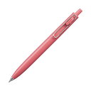 【送料無料】(まとめ) 三菱鉛筆 ゲルインクボールペンユニボール ワンF 0.5mm 黒(軸色:Fレッド(茜空) ) UMNSF05F.15 1本[×50セット...