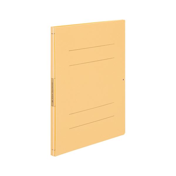 【送料無料】(まとめ) コクヨガバットファイルS(活用・ストロングタイプ・紙製) A4タテ 1000枚収容 背幅14~114mm 黄 フ-VS90NY 1冊[×...