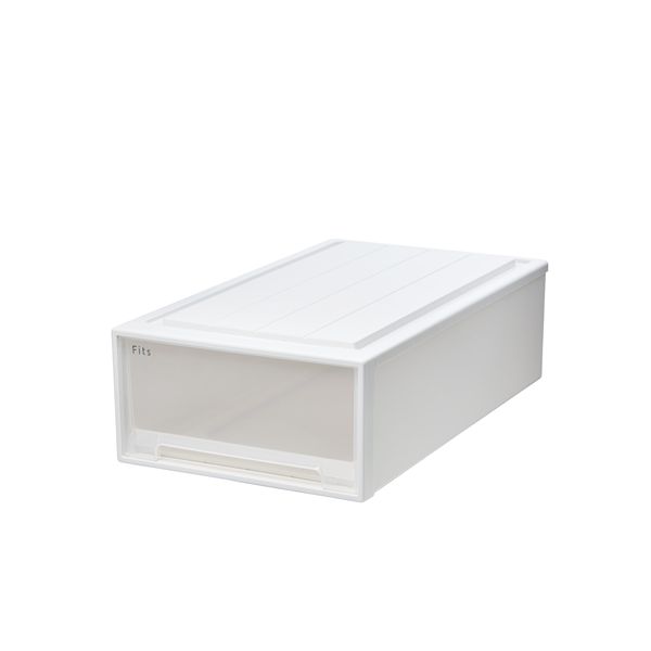 【おすすめ・人気】天馬 Fits フィッツケース 幅44×奥行74×高さ23cm ホワイトクリア 74-44M|安い 激安 格安