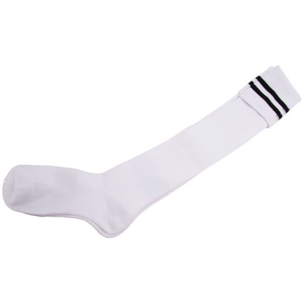 【おすすめ・人気】ZETT(ゼット) 【3本組】サッカーストッキング (2 本ライン ) ZFS2000 ホワイト×ブラック 27-29|安い 激安 格安