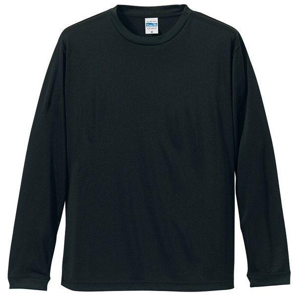 【おすすめ・人気】UVカット・吸汗速乾・シルキータッチロングスリーブ Tシャツ CB5089 ブラック XXL|安い 激安 格安