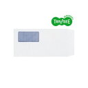 【送料無料】TANOSEE 窓付封筒 裏地紋付 ワンタッチテープ付 長3 80g/m2 ホワイト 業務用パック 1箱(1000枚) おすすめ 人気 安い 激安 ...