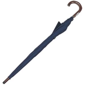 【おすすめ・人気】（まとめ）スガタ 長傘ロングワンタッチ H-713NB 紺【×5セット】|安い 激安 格安