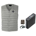 【送料無料】空調服(R) 2021年 THERMALGEAR サーマルギア TG22102 発熱防寒ベスト LIPRO2バッテリーセット(サイズ:M、カラー:グ...