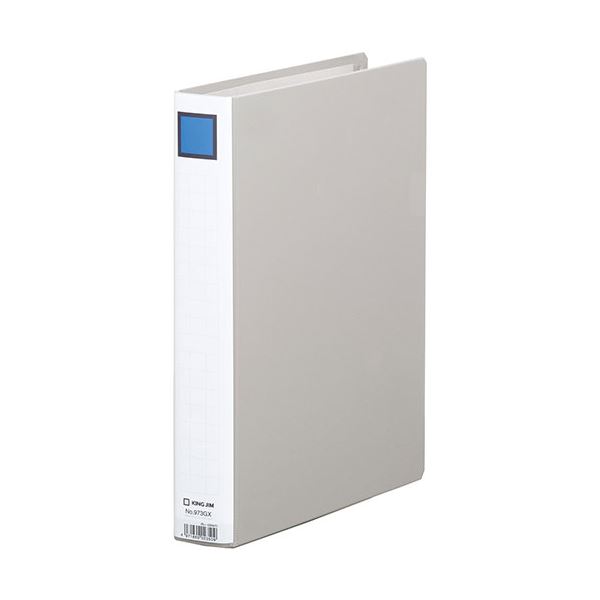 【おすすめ・人気】(まとめ) KING JIM(キングジム) キングファイルG グレー KJ-973GX-GY[×3セット]　安..