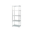 【おすすめ・人気】収納棚 46×60cm 5段 H180cm 日本製 耐熱 耐食 長期耐久性 ガルバリウム鋼板製 ガルバシェルフ リビング収納 組立式|安い 激安 格安(3)