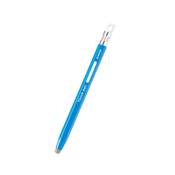 【送料無料】[5個セット] エレコム 6角鉛筆タッチペン ブルー P-TPENSEBUX5　おすすめ 人気 安い 激安 格安 おしゃれ 誕生日 プレゼント ギフト 引越し 新生活 ホワイトデー