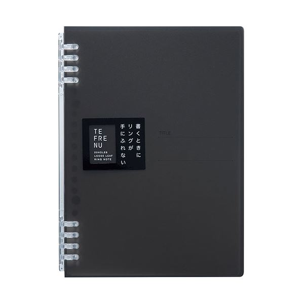 ڤᡦ͵(ޤȤ) KING JIM(󥰥) TEFRENU 󥰥Ρ A5  KJ-9854TTE-BK[3å]¤  ʰ...