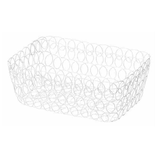 【おすすめ・人気】【2個セット】 ちどり産業 クルクルバスケット角M ホワイト 83-17WH|安い 激安 格安