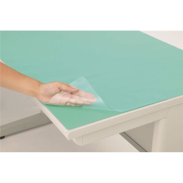 【送料無料】PVCデスクマット(グリーンマット付) 600×450×0.8mm おすすめ 人気 安い 激安 格安 おしゃれ 誕生日 プレゼント ギフト 引越し ...