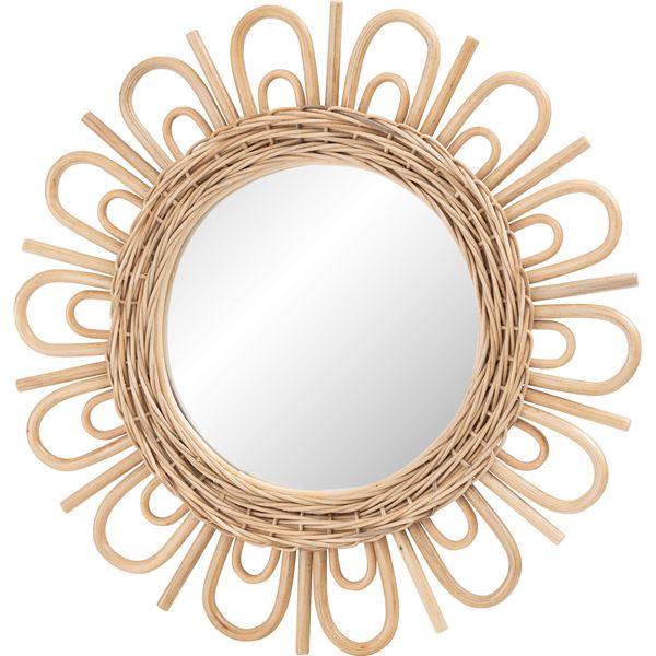 【おすすめ・人気】ラタンミラー 約幅47cm 完成品|安い 激安 格安