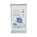 【おすすめ・人気】(まとめ)ジャパックス 再生原料入りポリ袋20L半透明10枚(×10セット)|安い 激安 格安