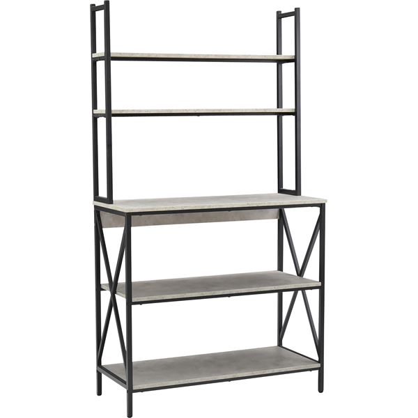 【おすすめ・人気】ラック 収納棚 オープンラック シェルフ 幅90cm スチール アイアン コンクリート CO..