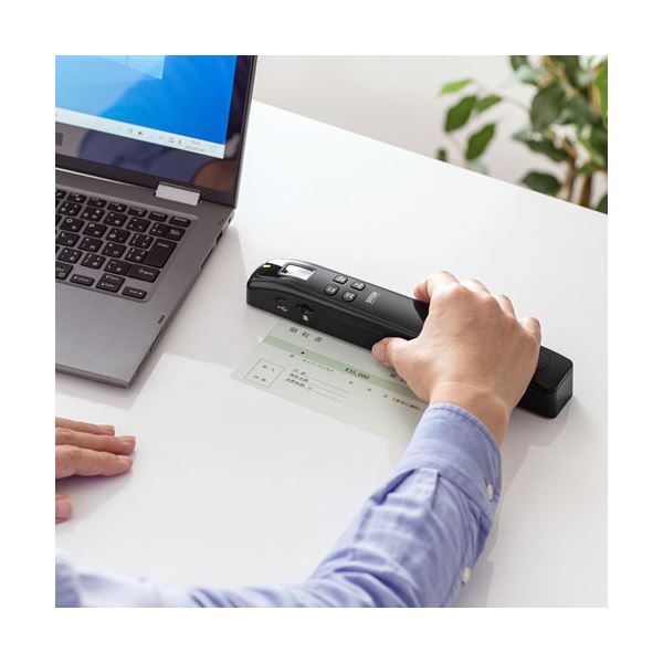 【送料無料】サンワサプライ ポータブルハンディスキャナ PSC-HS2BK　おすすめ 人気 安い 激安 格安 おしゃれ 誕生日 プレゼント ギフト 引越し 新生活 ホワイトデー