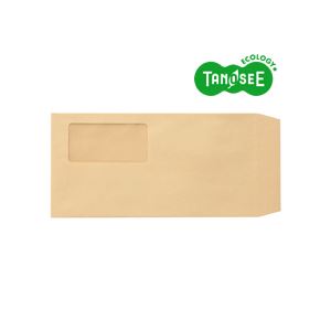 【送料無料】TANOSEE 窓付封筒 長3 70g/m2 クラフト 業務用パック 1箱(1000枚) おすすめ 人気 安い 激安 格安 おしゃれ 誕生日 プレゼ...