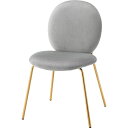 【おすすめ・人気】パーソナルチェア 約幅49×奥行53×高さ76×座面高43cm グレー スチール リビング ダイニング インテリア家具 組立式|安い 激安 格...
