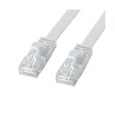 【送料無料】サンワサプライ カテゴリ6AフラットLANケーブル 15m ホワイト KB-FL6AL-15W おすすめ 人気 安い 激安 格安 おしゃれ 誕生日 プレゼント ギフト 引越し 新生活 ホワイトデー