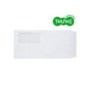 【送料無料】TANOSEE 窓付封筒 ワンタッチテープ付 長3 80g/m2 ホワイト 業務用パック 1箱(1000枚) おすすめ 人気 安い 激安 格安 おし...