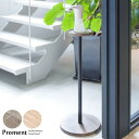 【送料無料】アルコールスタンド 消毒液スタンド 幅30×奥行き30×高さ76cm ブラウン 丸型 Proment 組立式 店舗 オフィス エントランス おすすめ...