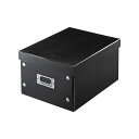 【おすすめ・人気】【5個セット】 サンワサプライ 組み立て式DVD BOX(ブラック) FCD-MT4BKNX5|安い 激安 格安