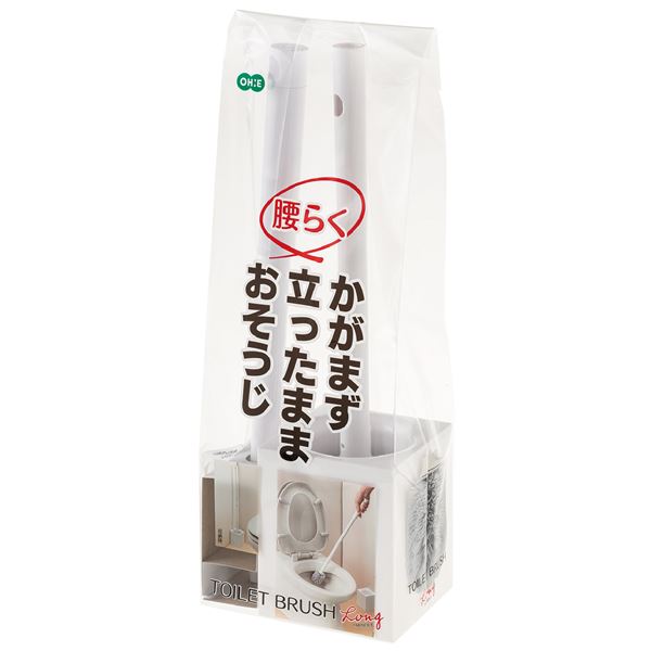 【おすすめ・人気】【2個セット】 オーエ トイレブラシロング ケース付き|安い 激安 格安