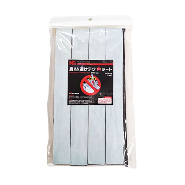【おすすめ・人気】ニッショウ機器 鳥さん避けテク シート （3cm×50cm）×4枚入り NSKK-057|安い 激安 格安