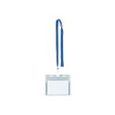 【送料無料】(まとめ) IDカード用吊り下げ名札 ロック式チャックタイプ 青 10個入×5パック おすすめ 人気 安い 激安 格安 おしゃれ 誕生日 プレゼント...