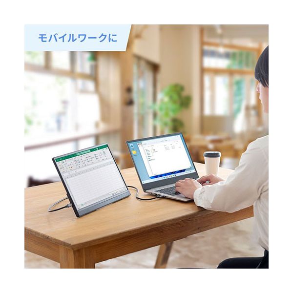 【おすすめ・人気】サンワサプライ モバイルモニター 15.6インチ・フルHD ブラック DP-07|安い 激安 格安