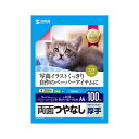 【送料無料】サンワサプライ インクジェット用両面印刷紙・厚手(大容量) JP-ERV5NA4N-100 おすすめ 人気 安い 激安 格安 おしゃれ 誕生日 プレ...