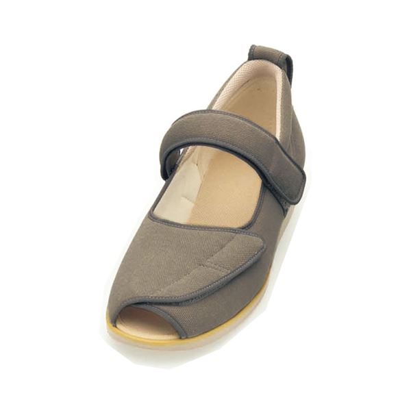 【おすすめ・人気】介護靴 施設・院内用 オープンマジック2 5E(ワイドサイズ) 7009 両足 徳武産業 あゆみシリーズ ／4L (26.0～26.5cm) Mグレー|安い 激安 格安