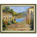 【おすすめ・人気】ユーパワー ロンゴ Gel加工 アートフレーム 「コブル ストリート」|安い 激安 格安